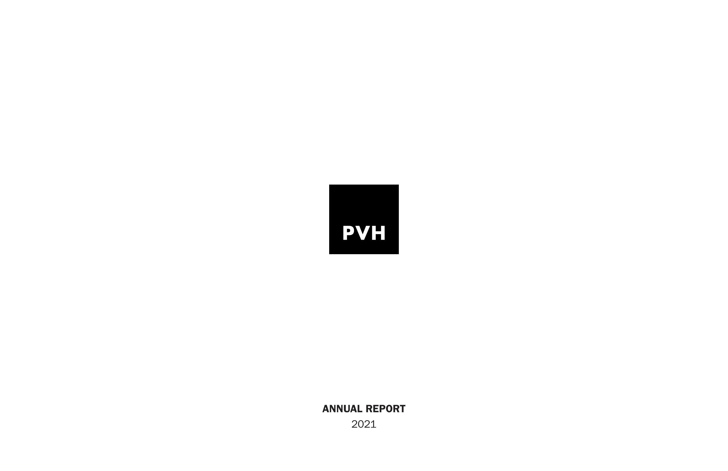 PVH 2021 Annual Report