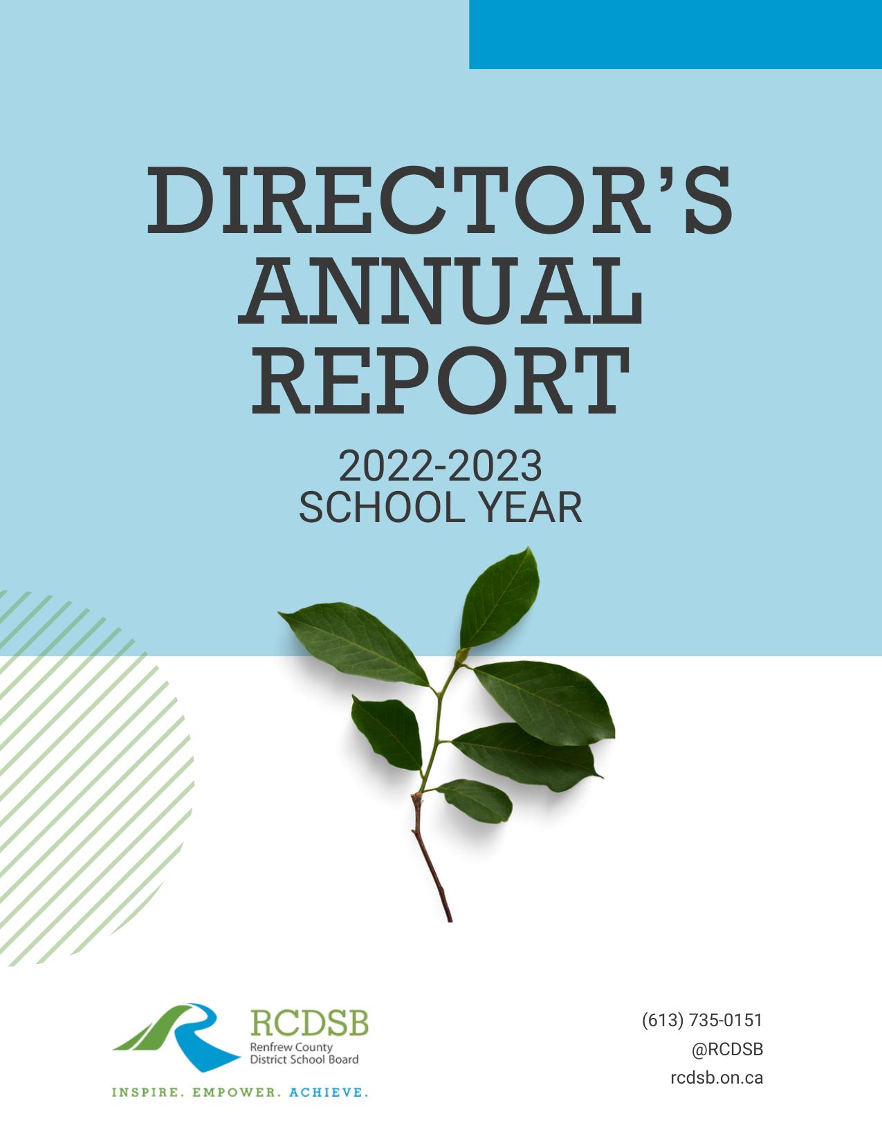 RCDSB.ON 2023 Annual Report