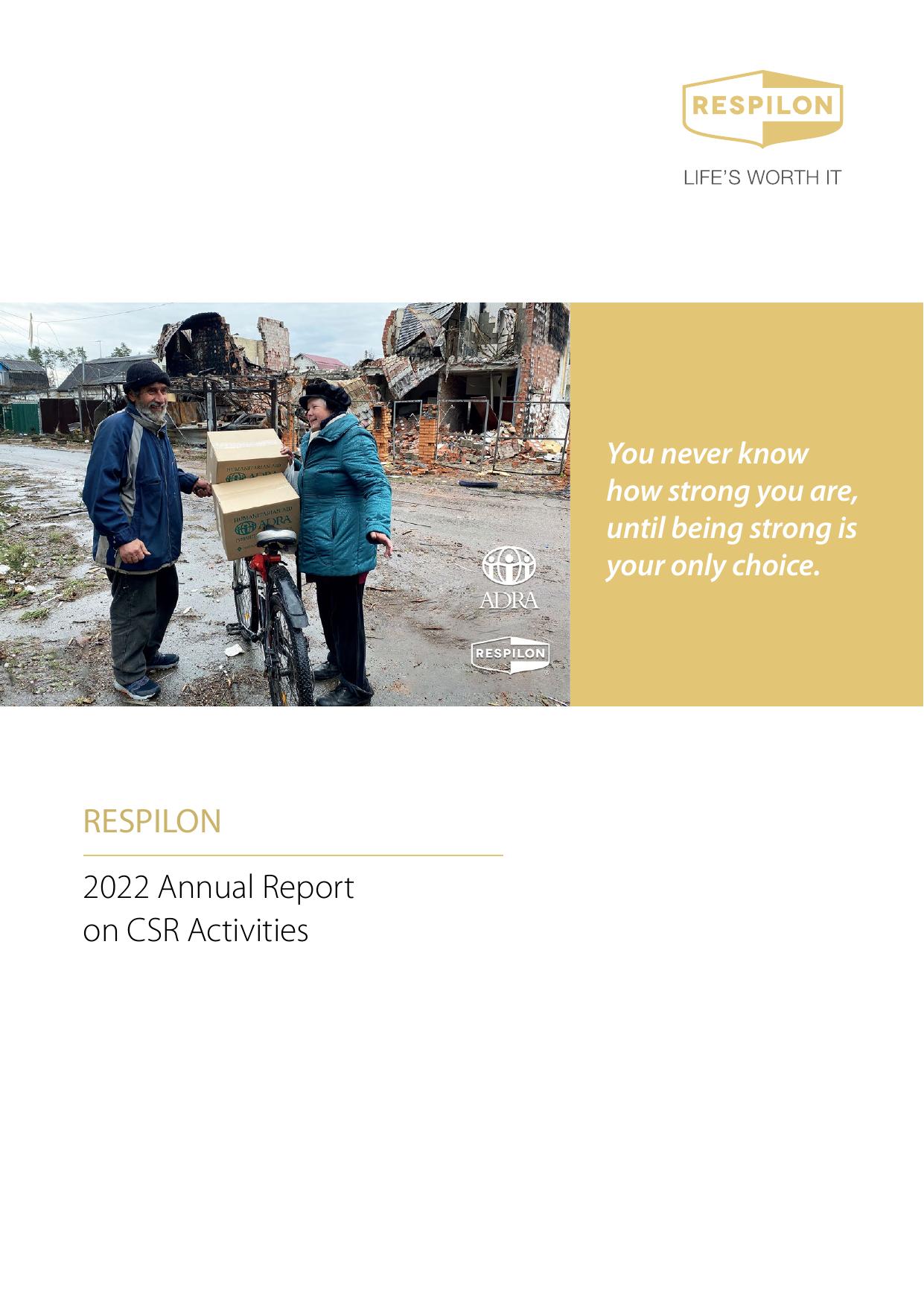 RESPILON 2022 Annual Report