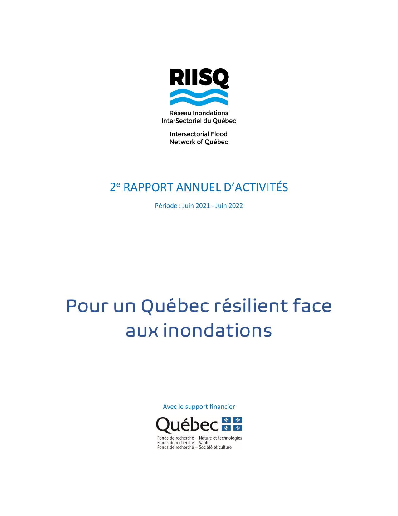 RIISQ 2022 Annual Report