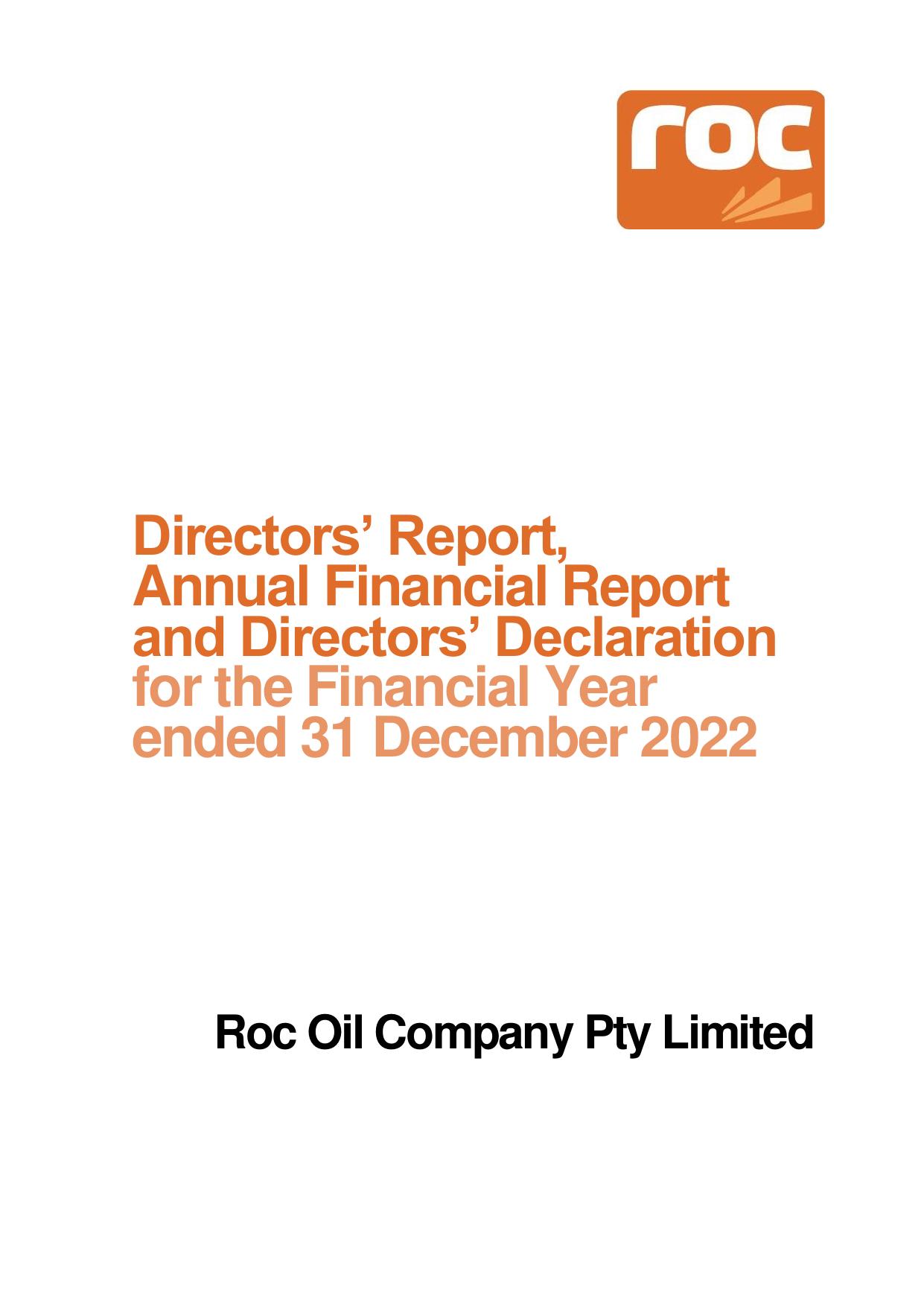 ROCOIL 2023 Annual Report