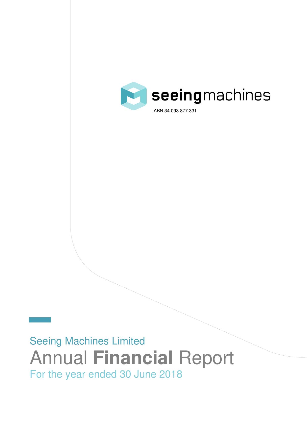 SEEINGMACHINES 2022 Annual Report
