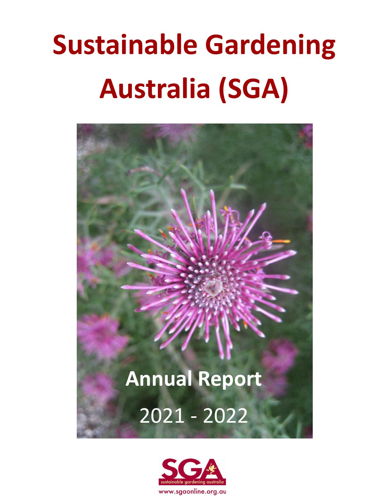 SGAONLINE.ORG 2022 Annual Report