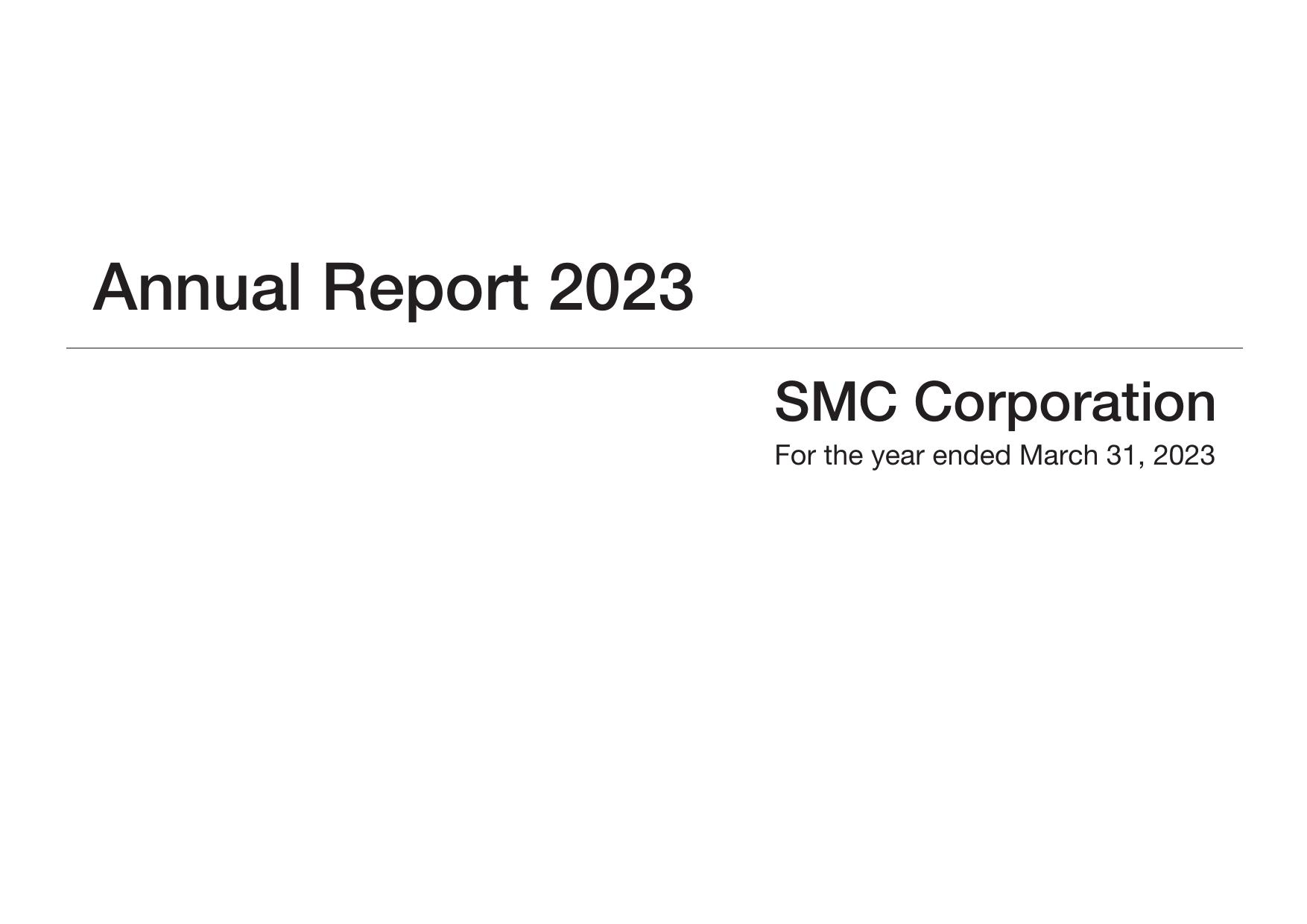 SMCWORLD 2023 Annual Report