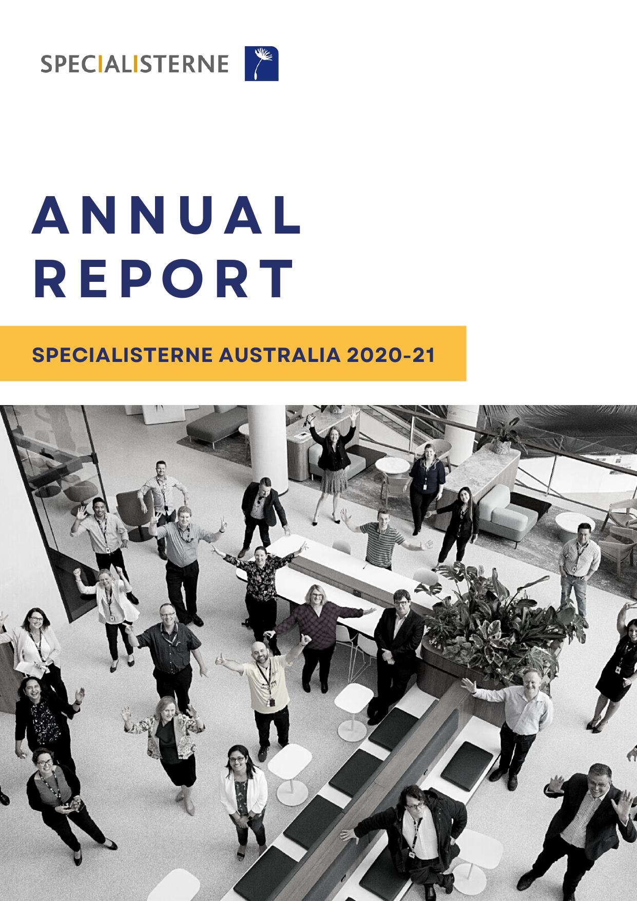 SPECIALISTERNE 2021 Annual Report