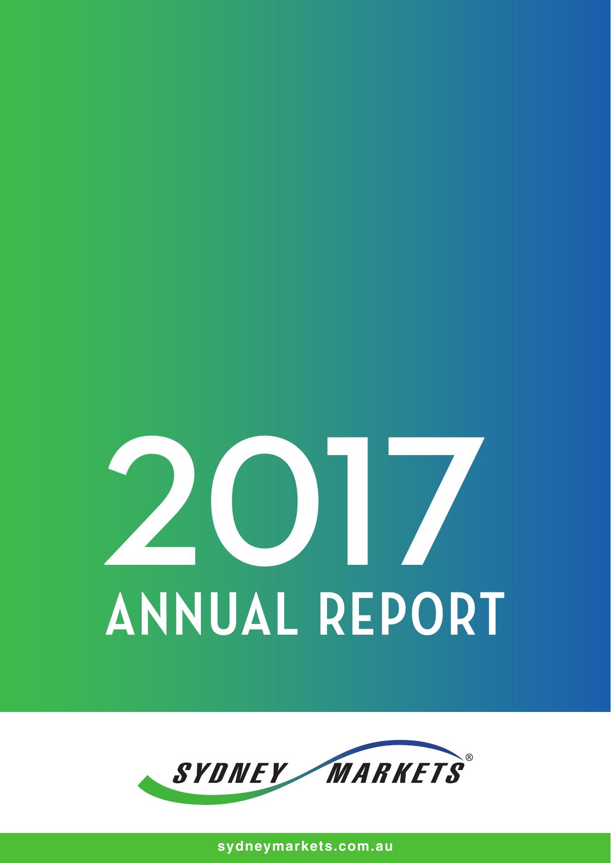 SYDNEYMARKETS Annual Report