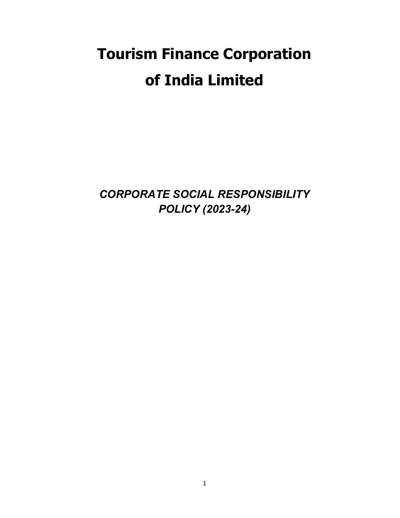 2023 Corporate social responsibility Report