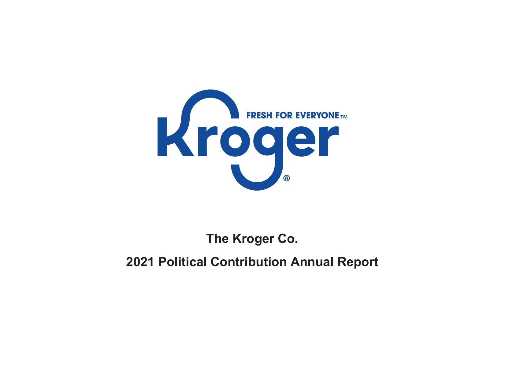 THEKROGERCO 2021 Annual Report