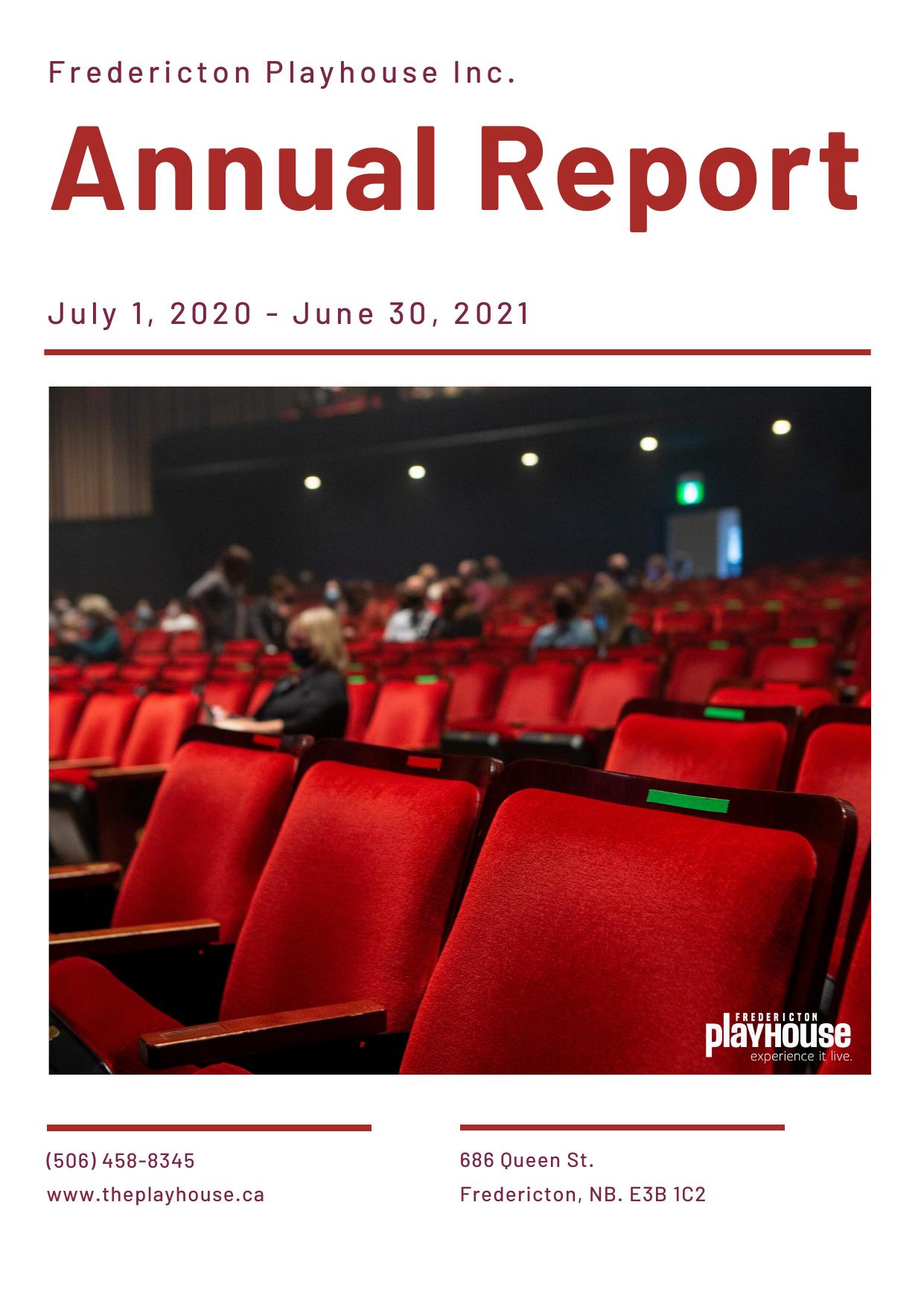 THEPLAYHOUSE 2021 Annual Report