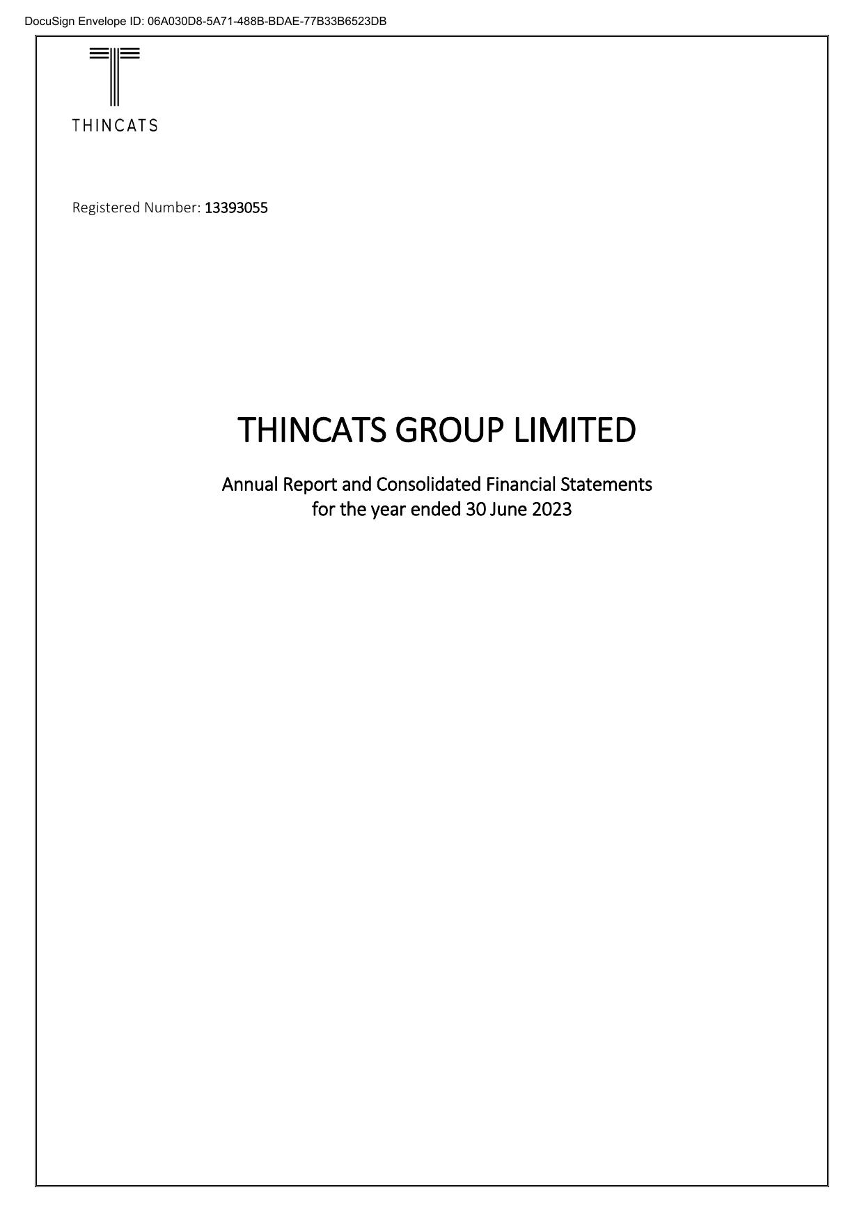 THINCATS 2024 Annual Report