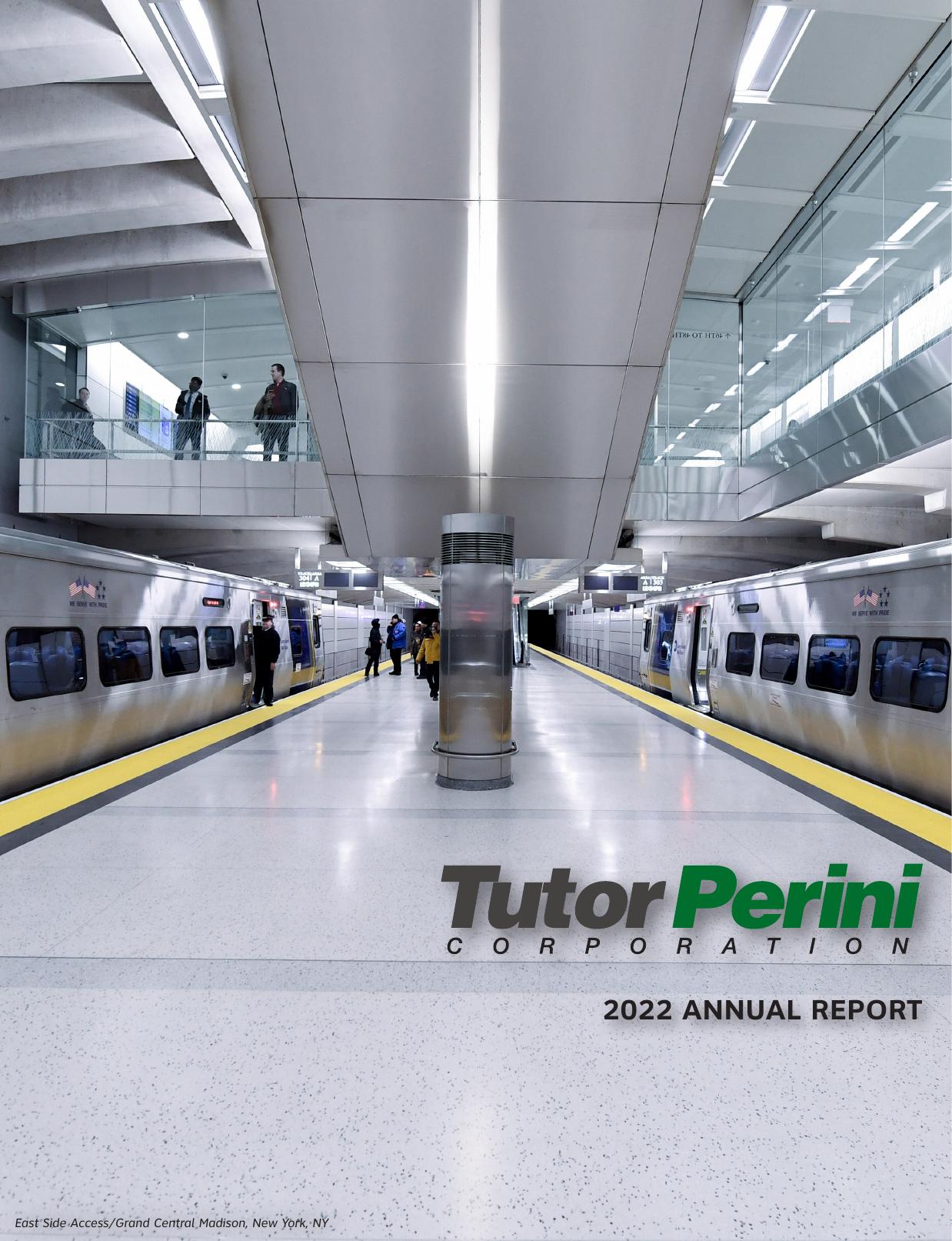 TUTORPERINI 2022 Annual Report