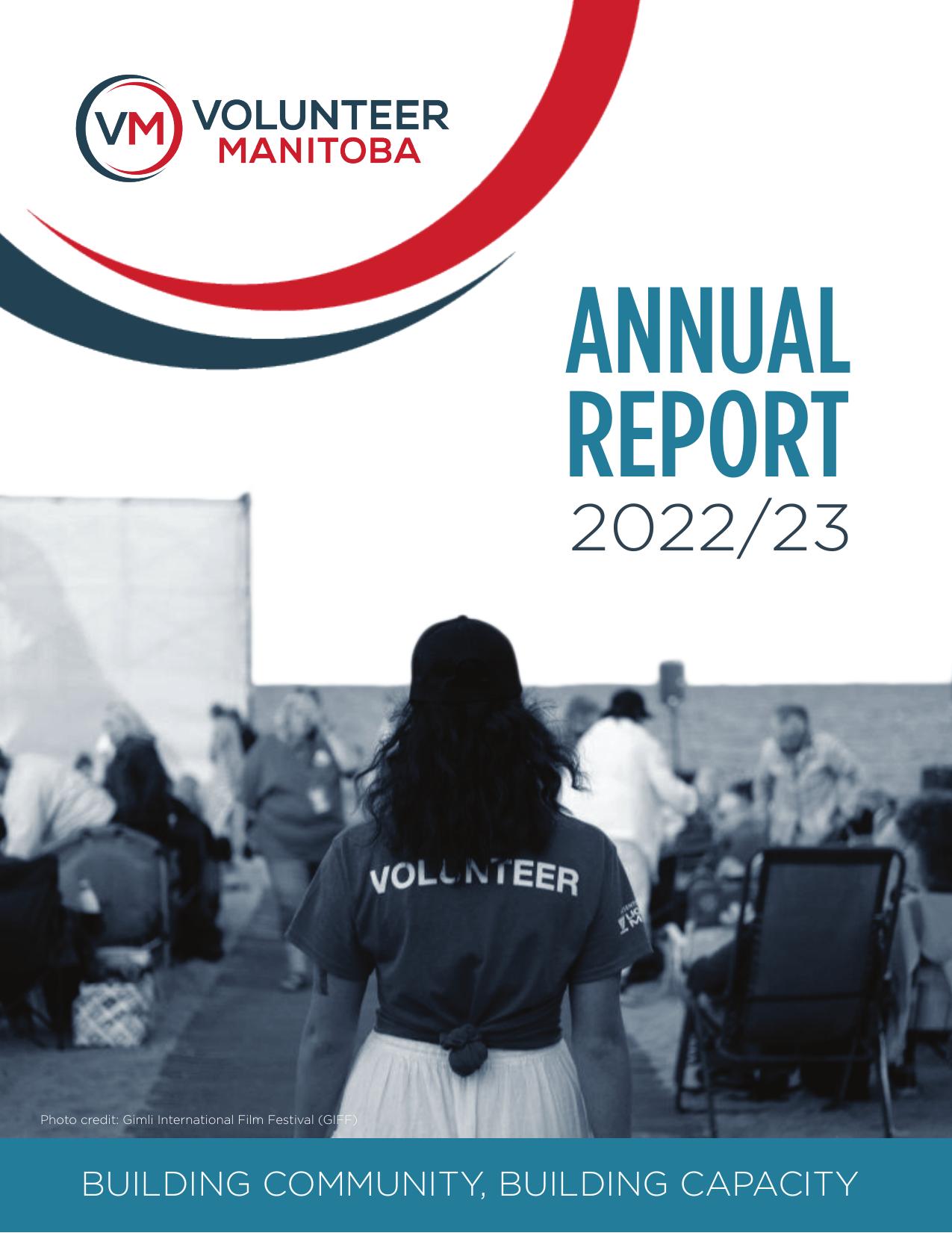VOLUNTEERMANITOBA 2023 Annual Report