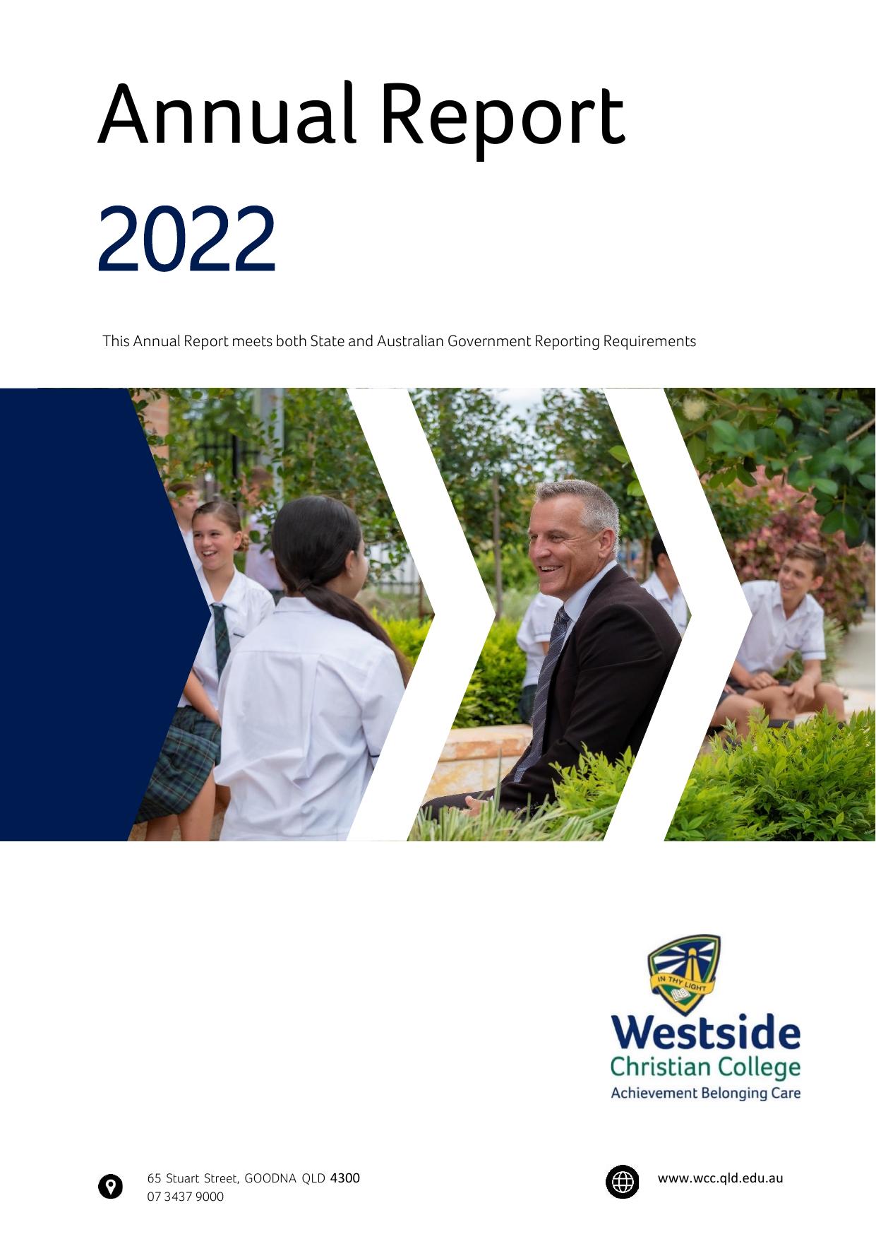 WCC.QLD.EDU 2023 Annual Report