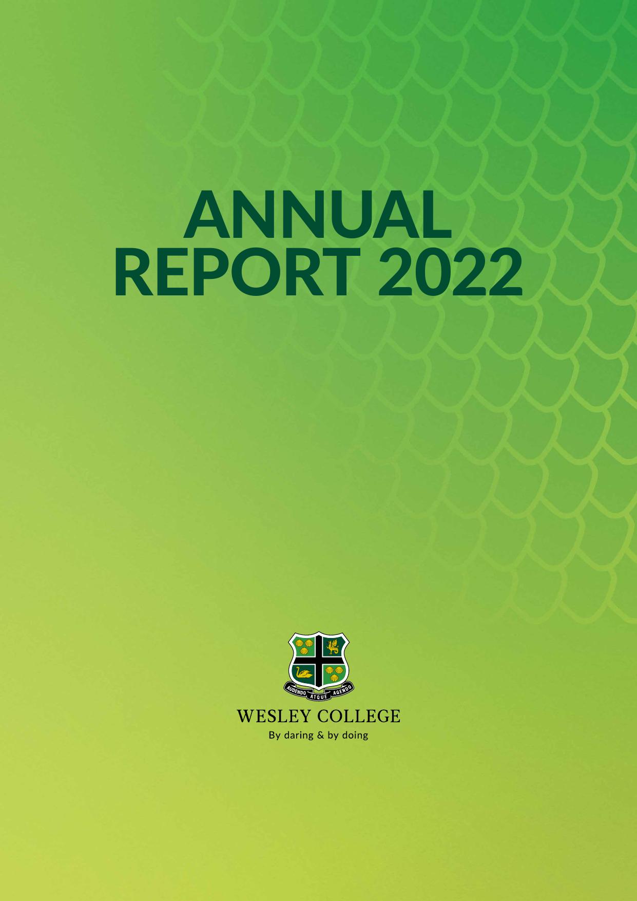 WESLEY.WA.EDU 2023 Annual Report
